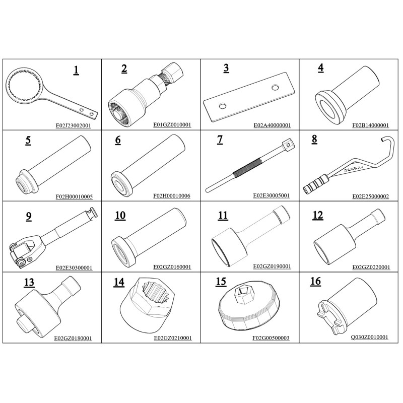 Segway OEM WATER PUMP OIL SEAL INSTALLATION TOOL 15-28-5 Part Nummer: F02H00010005 Segway OEM WATER PUMP OIL SEAL INSTALLATION TOOL 15-28-5 Part Nummer: F02H00010005