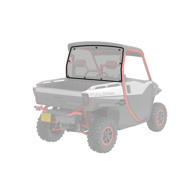 Segway Fugleman fitting to original roof: Polycarbonate windshield without wiper, washer Segway Fugleman fitting to original roof: Polycarbonate windshield without wiper, washer