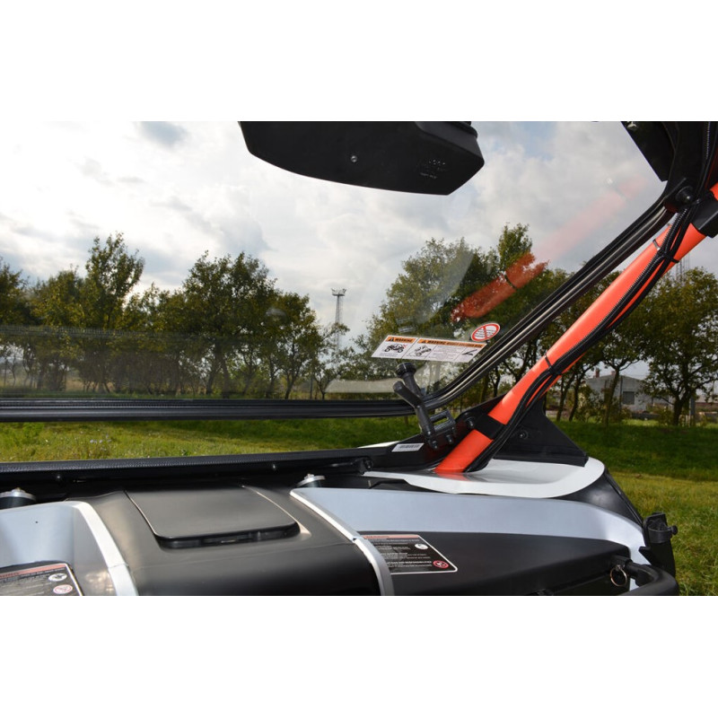 Segway Villain Transparent Cab: Tillt out Windshield with wiper, washer (ventilation position) - do not fit original roof Segway Villain Transparent Cab: Tillt out Windshield with wiper, washer (ventilation position) - do not fit original roof