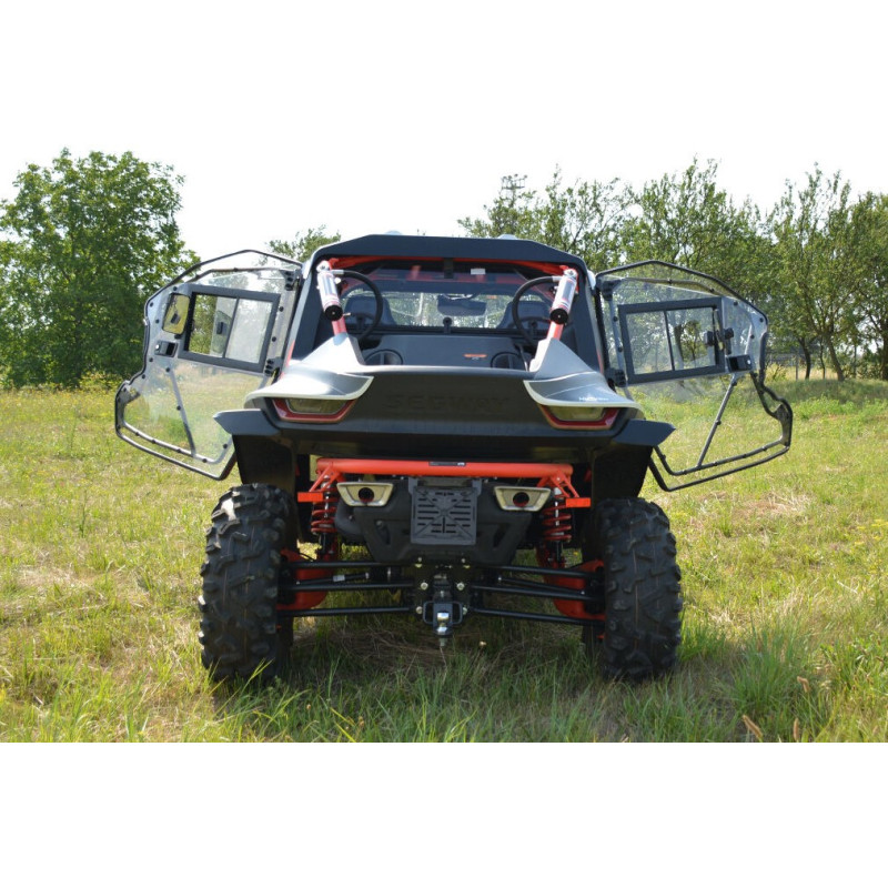 Segway Villain Transparent Cab: Half cab (windshield, roof, rear panel) with wiper, washer Segway Villain Transparent Cab: Half cab (windshield, roof, rear panel) with wiper, washer