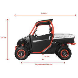 Segway Fugleman 1000cc UT10X - deluxe versie