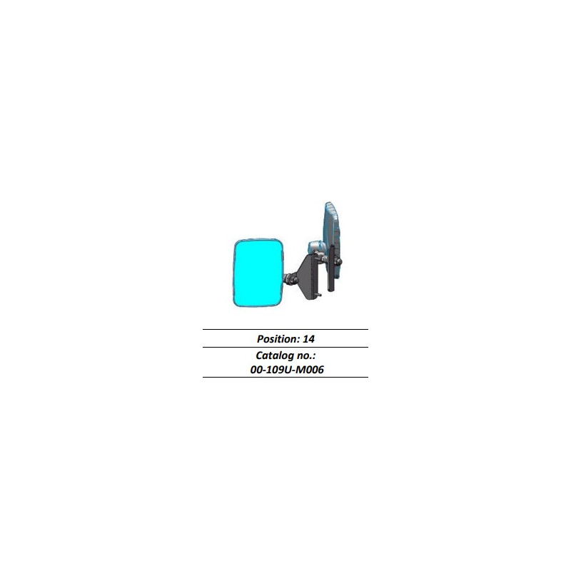 Segway Fugleman panoramic mirror assembly SMATNORD with holder (L+R) Segway Fugleman panoramic mirror assembly SMATNORD with holder (L+R)