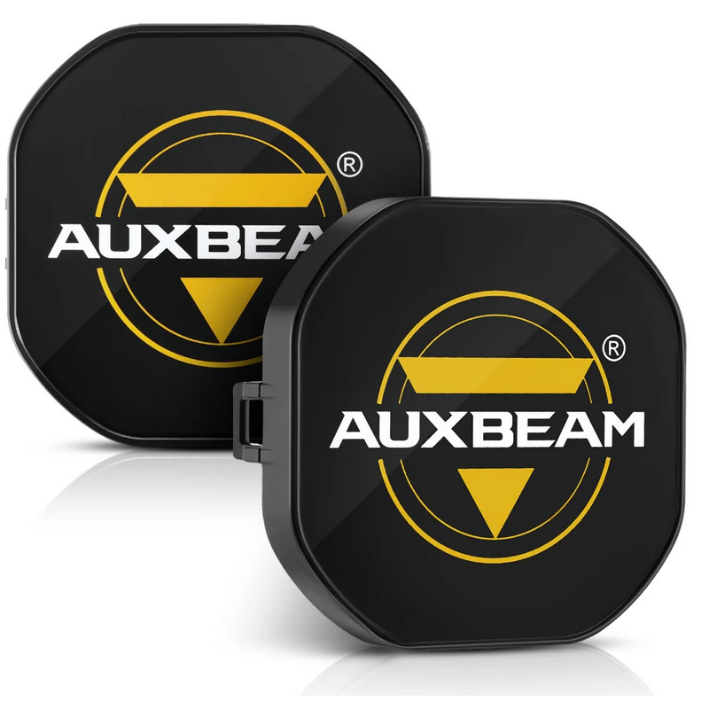 Auxbeam 3inch 80W 9600LM Amber&White Combo with Black Covers Auxbeam 3inch 80W 9600LM Amber&White Combo with Black Covers