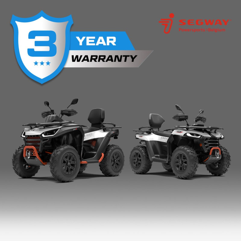 Segway Powersports 3 years extended Warranty Program for new vehicle UT10 (2Y+1Y) Segway Powersports 3 years extended Warranty Program for new vehicle UT10 (2Y+1Y)