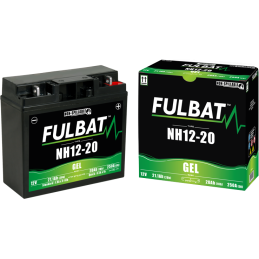 Fulbat battery  NH12-20 GEL (BMW)  12Volt  Capacity:20Ah  CCA:235Amp  L:186 W:82 H:171   P/N:550917  Polarity: - / +