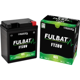 Fulbat battery  FTZ8V GEL  12Volt  Capacity:7Ah  CCA:120Amp  L:113 W:70 H:130   P/N:550918  Polarity: - / +