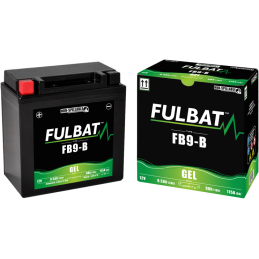 Fulbat battery  FB9-B GEL (12N9-4B-1)  12Volt  Capacity:9Ah  CCA:115Amp  L:135 W:75 H:139   P/N:550925  Polarity: +/-