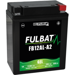 Fulbat battery  FB12AL-A2 GEL  12Volt  Capacity:12Ah  CCA:150Amp  L:134 W:80 H:161   P/N:550926  Polarity: -/+