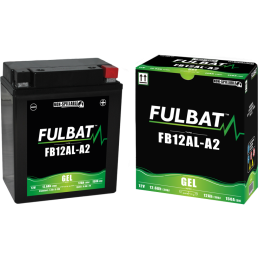 Fulbat battery  FB12AL-A2 GEL  12Volt  Capacity:12Ah  CCA:150Amp  L:134 W:80 H:161   P/N:550926  Polarity: -/+