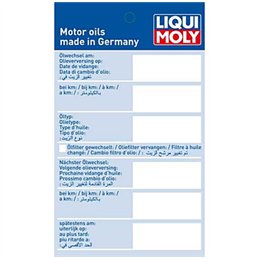 LIQUI MOLY Oil Change Label – Art. 5316